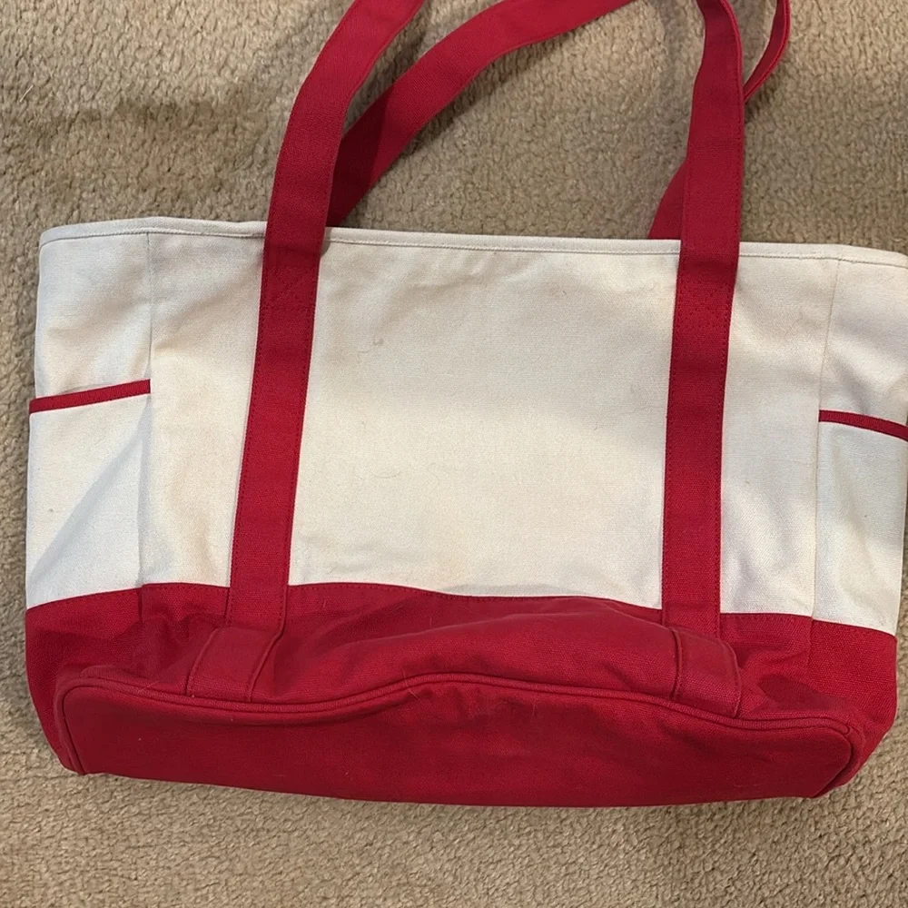 Disney Canvas Tote Bag with Red Accents - Picture 4 of 10